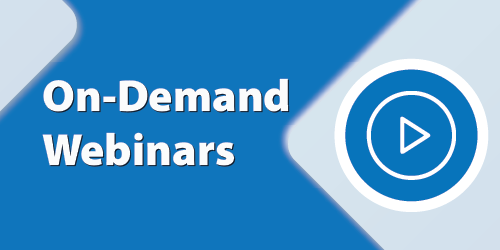 On Demand Dental Webinars